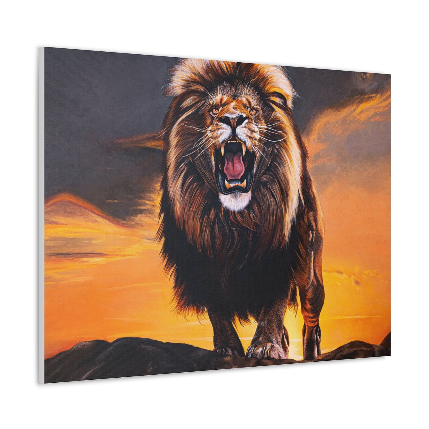 Lion Roar ''Sazar'' Print - Fine Art Print