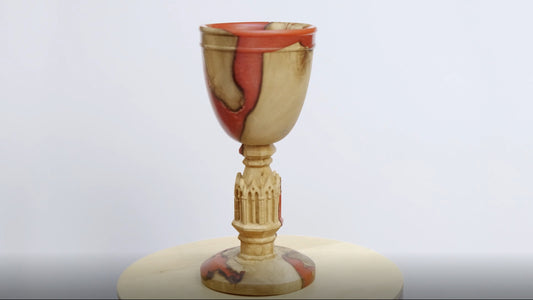 Goblet Of Fire Resin Cup