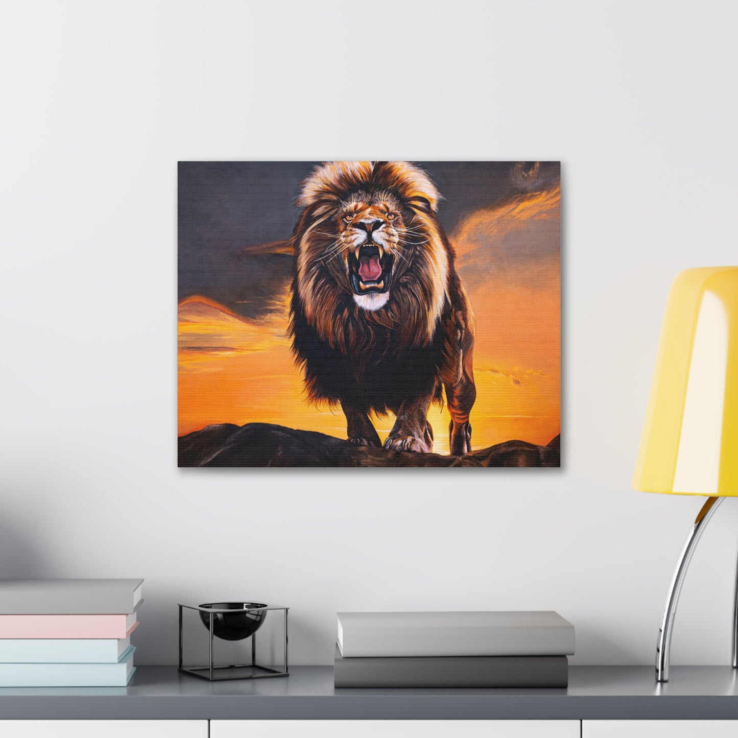 Lion Roar ''Sazar'' Print - Fine Art Print