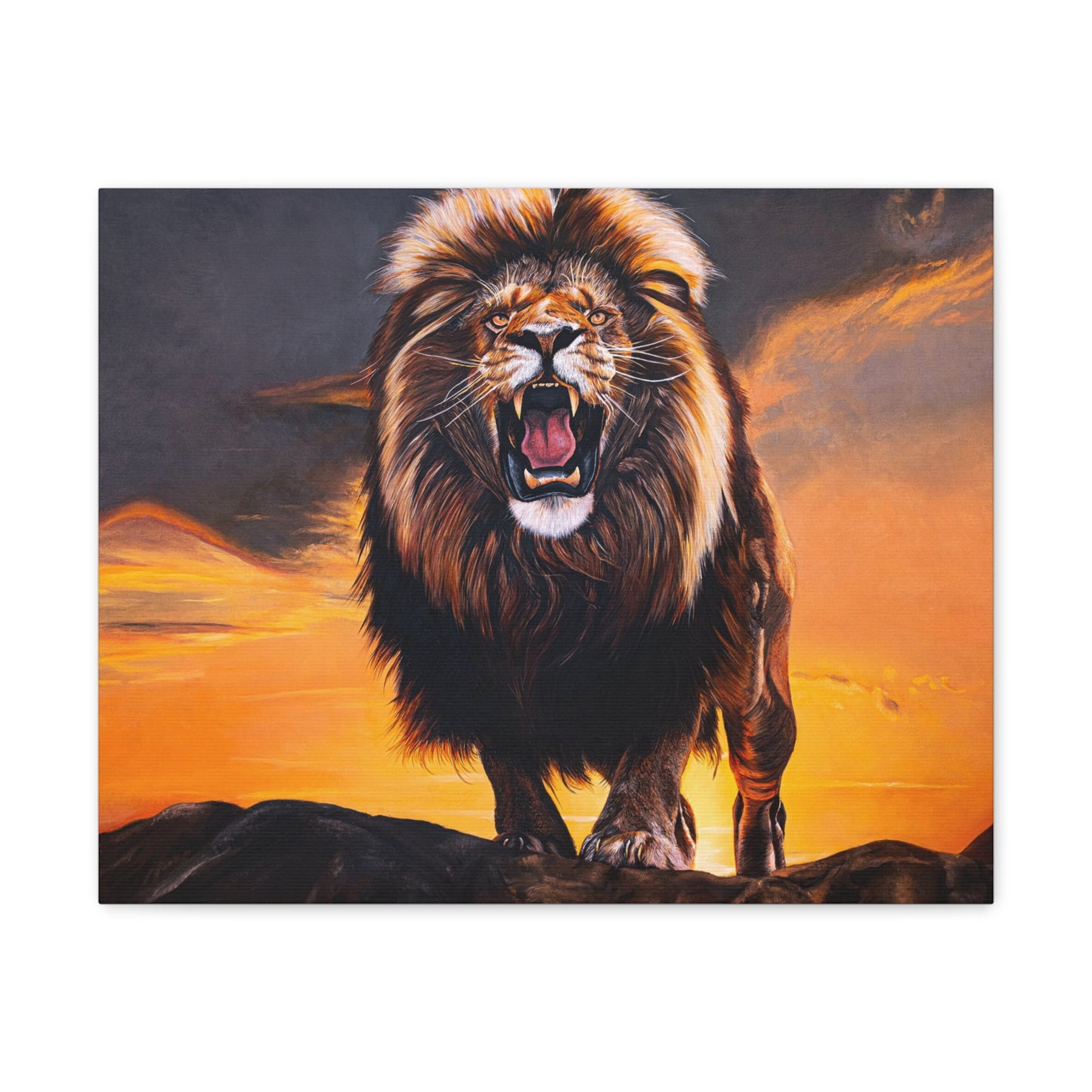 Lion Roar ''Sazar'' Print - Fine Art Print