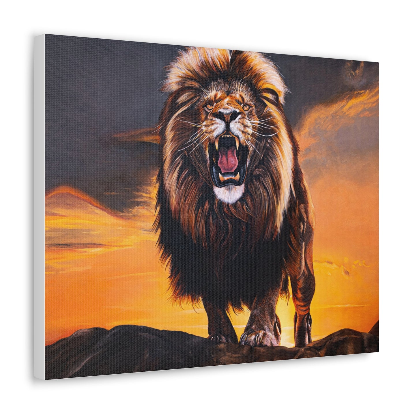 Lion Roar ''Sazar'' Print - Fine Art Print